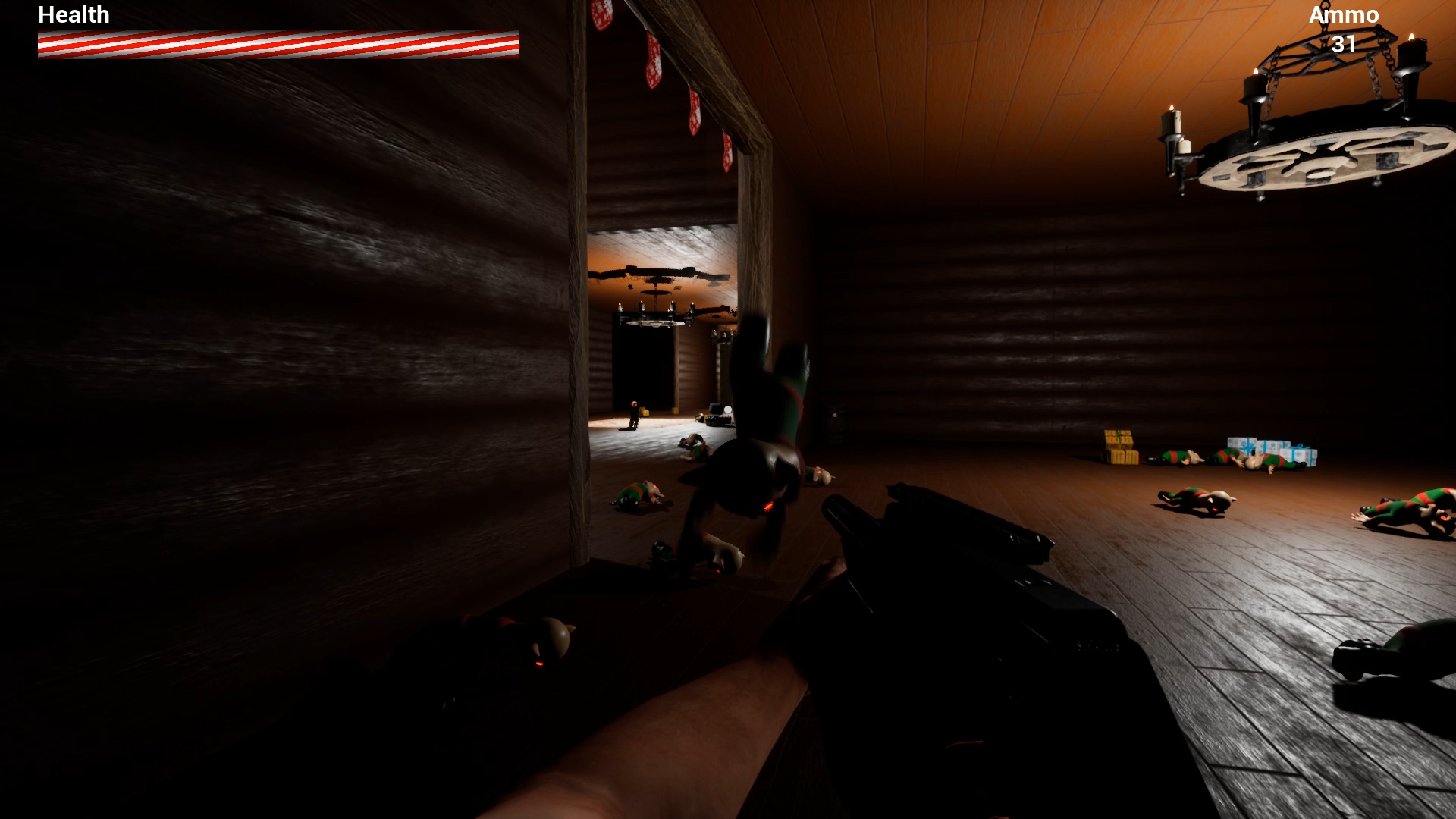 Shotgun Santa gameplay screenshot